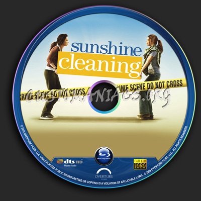 Sunshine Cleaning blu-ray label