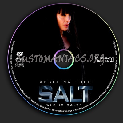 Salt dvd label