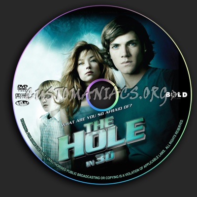 The Hole dvd label