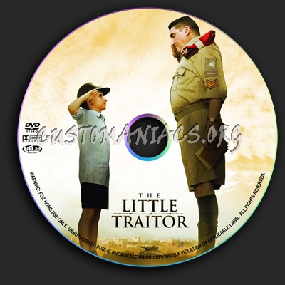 The Little Traitor dvd label