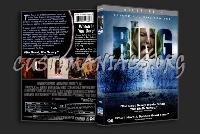 The Ring dvd cover