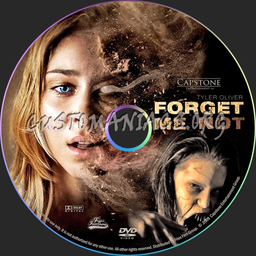 Forgot Me Not dvd label