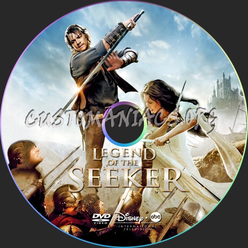 Legend Of The Seeker - Season Two dvd label