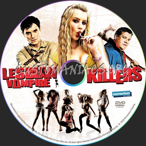 Lesbian Vampire Killers dvd label