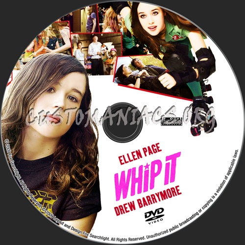 Whip It dvd label