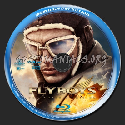 Flyboys blu-ray label