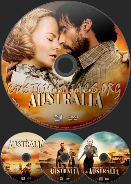 Australia dvd label