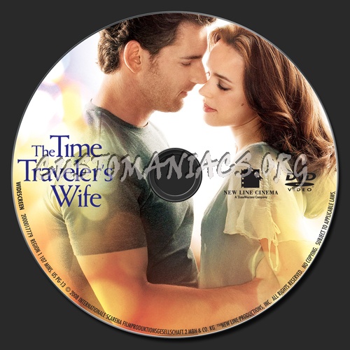 The Time Traveler's Wife dvd label