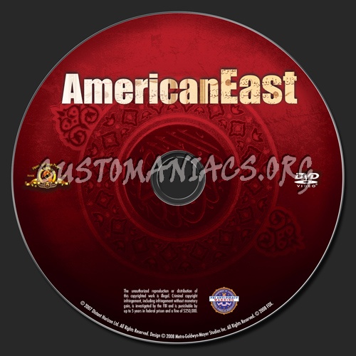 American East dvd label