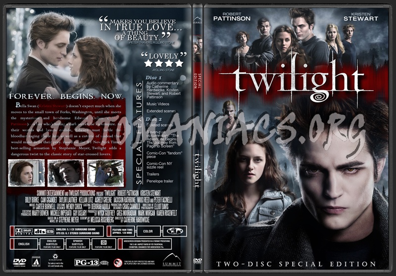 Twilight dvd cover