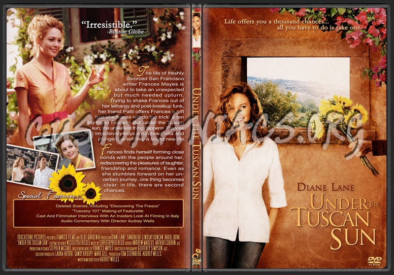 Under The Tuscan Sun dvd cover