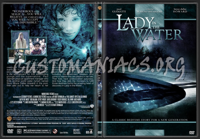 Lady In The Water dvd cover