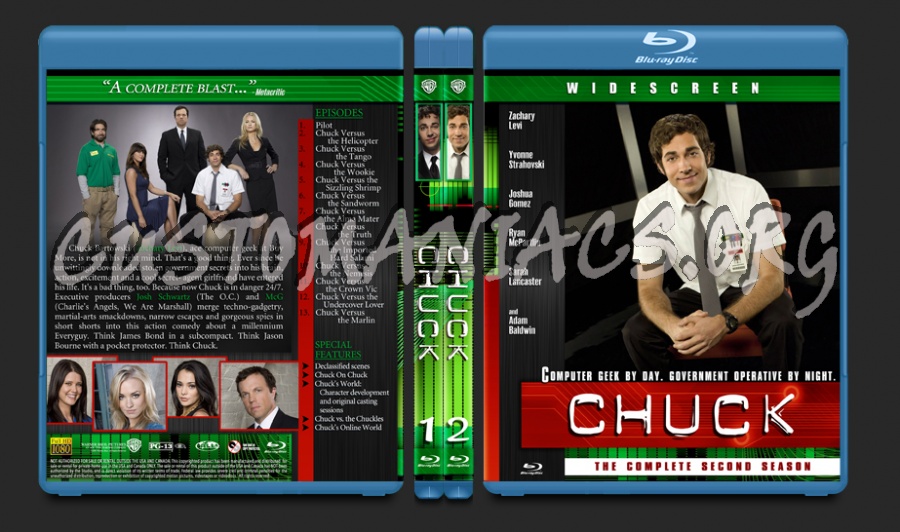 Chuck blu-ray cover