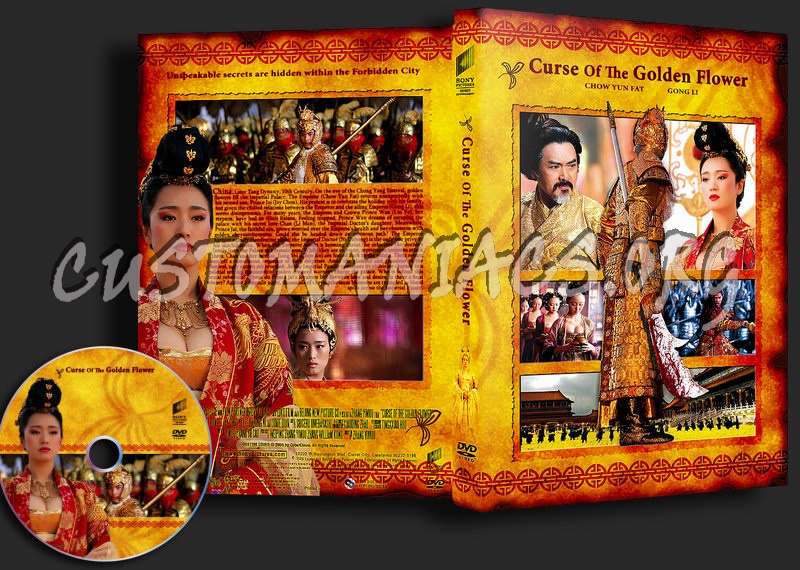 Curse of the Golden Flower dvd cover