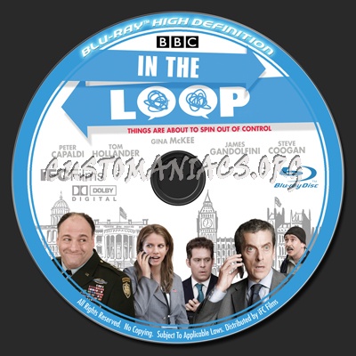 In The Loop blu-ray label