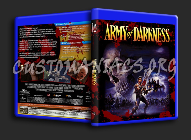 Army Of Darkness blu-ray cover