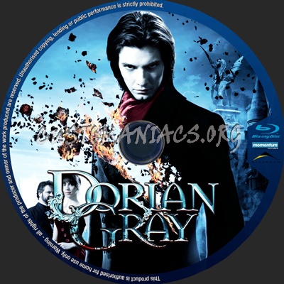 Dorian Gray blu-ray label