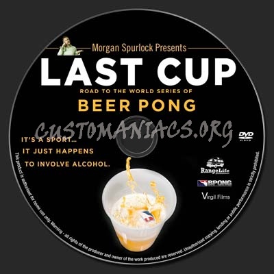 Last Cup The Road to the World Series of Beer Pong dvd label