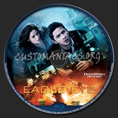 Eagle Eye blu-ray label