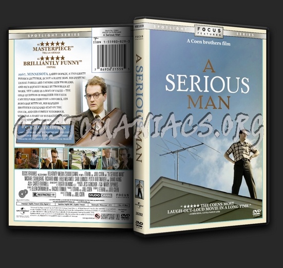 A Serious Man dvd cover