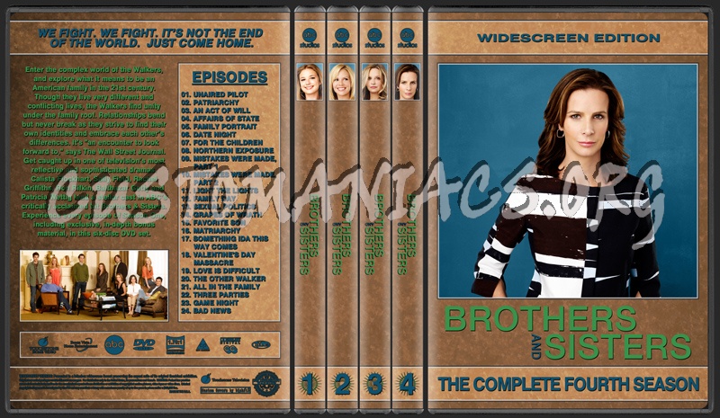 Brothers & Sisters dvd cover