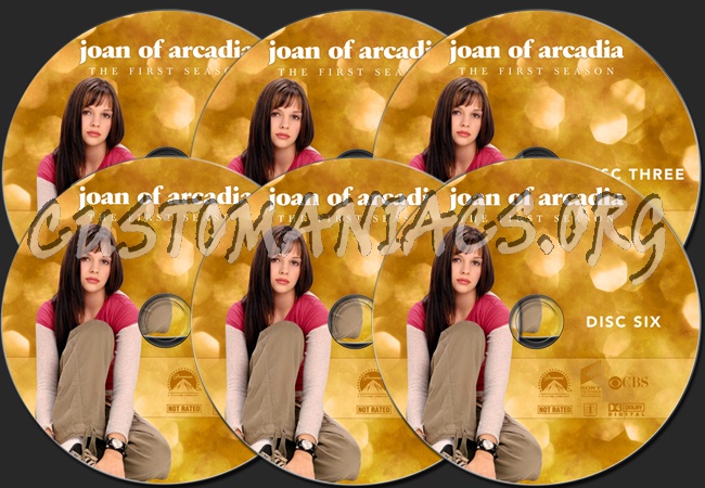 Joan of Arcadia Season 1 dvd label