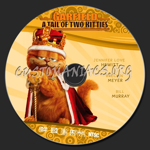 Garfield 2: A Tale of Two Kitties dvd label