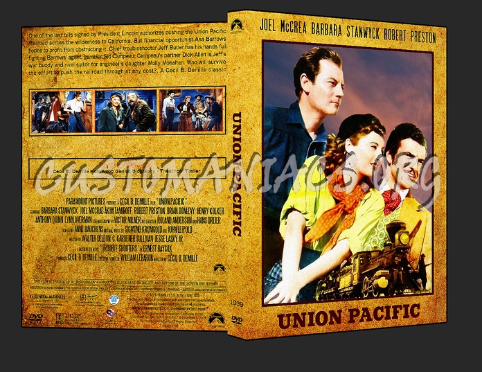 Western Collection Union Pacific 1939 dvd cover