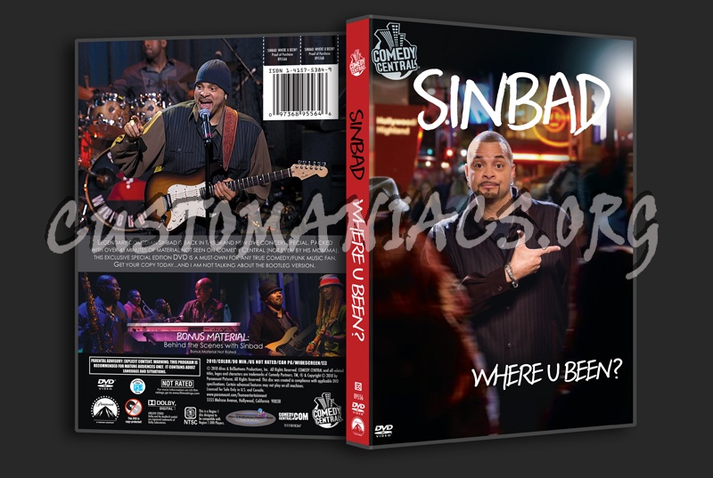 Sinbad Where U Been? dvd cover