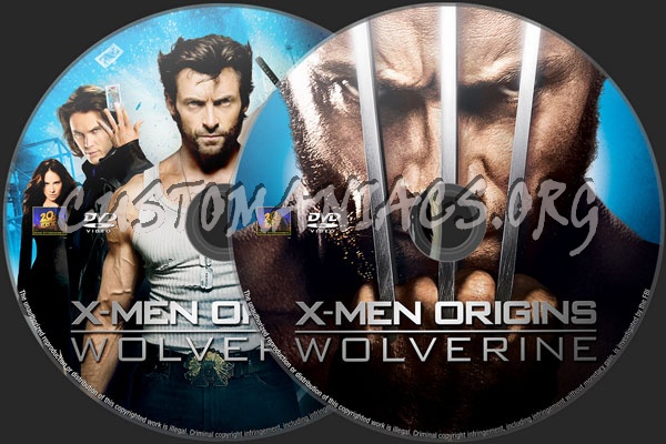 X-Men Origins - Wolverine dvd label