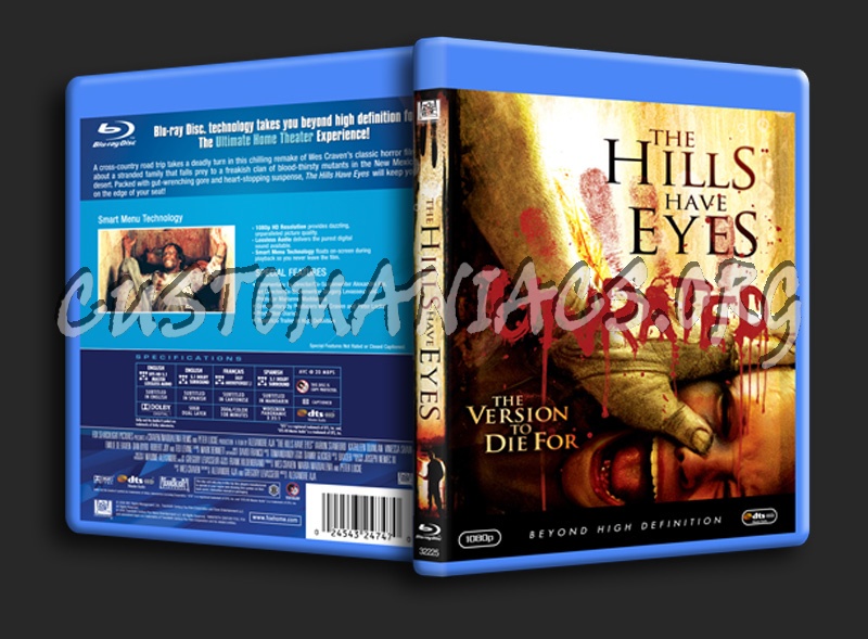 The Hills Have Eyes blu-ray cover