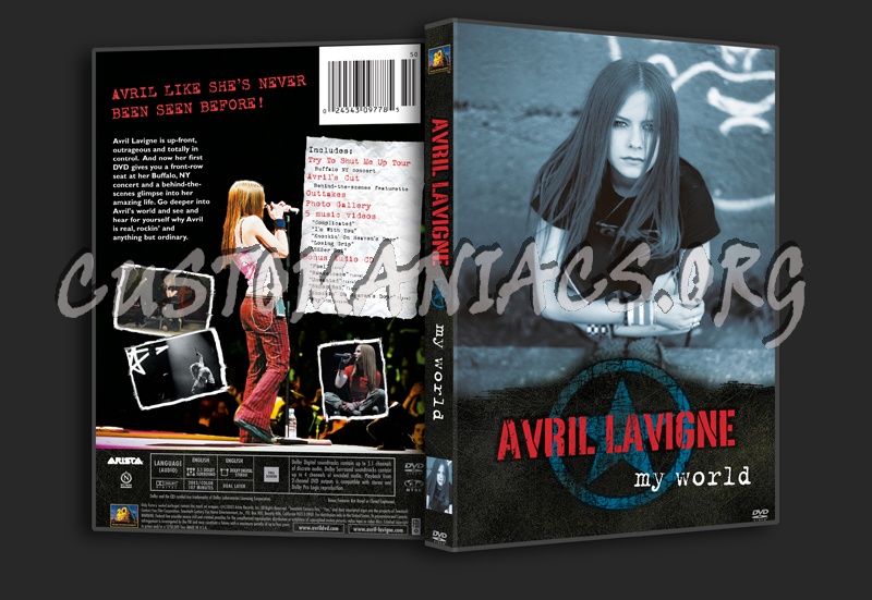 Avril Lavine My World dvd cover