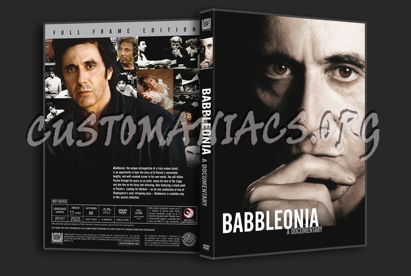 Babbleonia dvd cover