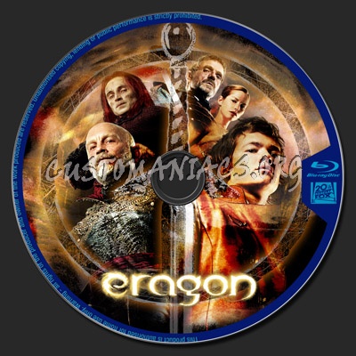 Eragon blu-ray label