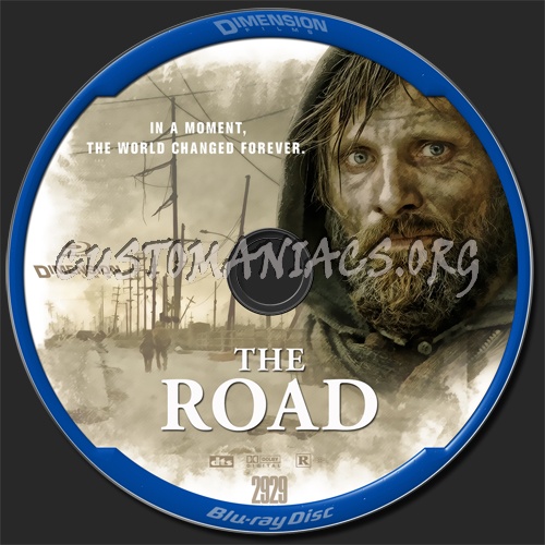 The Road blu-ray label