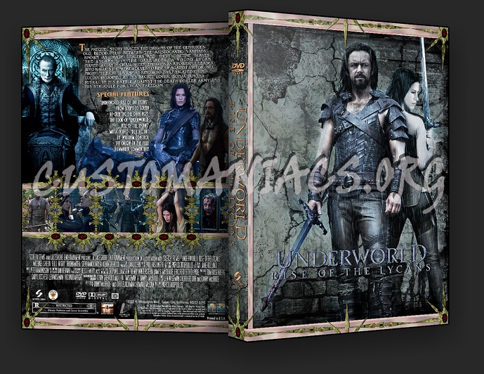 Underworld Rise Of The Lycans dvd cover