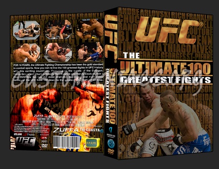 UFC Ultimate 100 Greatest Fights dvd cover