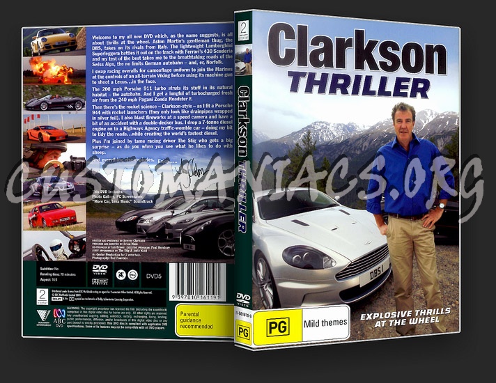 Clarkson Thriller dvd cover