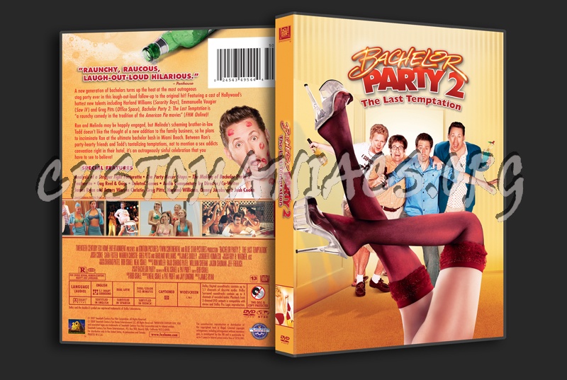 Bachelor Party 2 The Last Temptation dvd cover