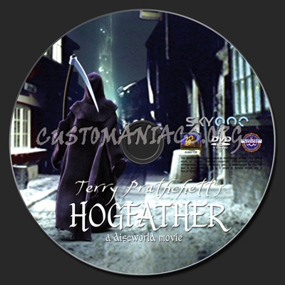 Hogfather dvd label