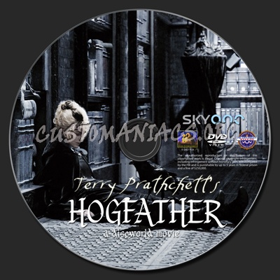 Hogfather dvd label