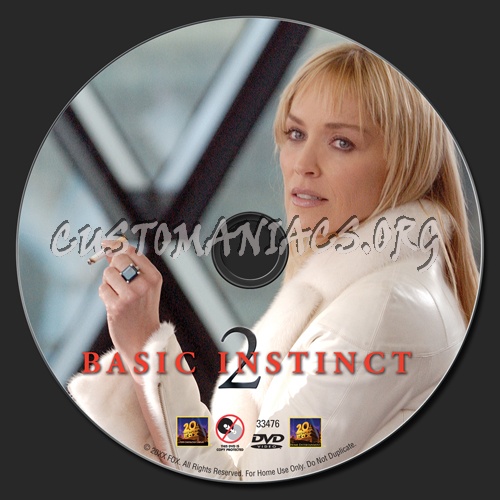 Basic Instinct 2 dvd label