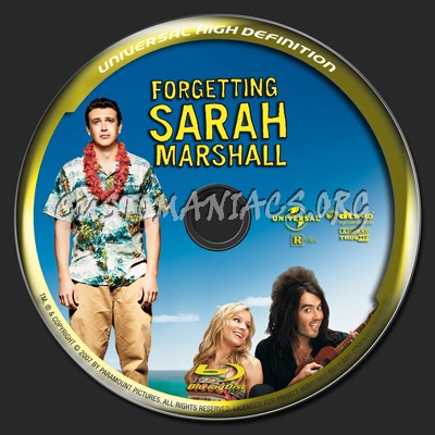 Forgetting Sarah Marshall blu-ray label