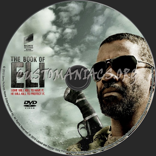 The Book of Eli dvd label