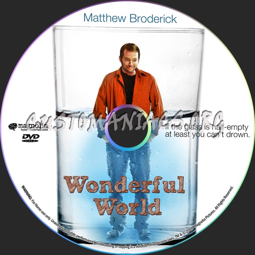 Wonderful World dvd label