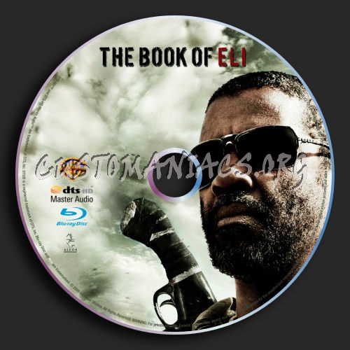 The Book Of Eli blu-ray label