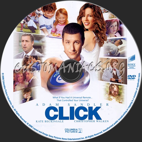 Click dvd label