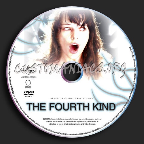 The Fourth Kind dvd label