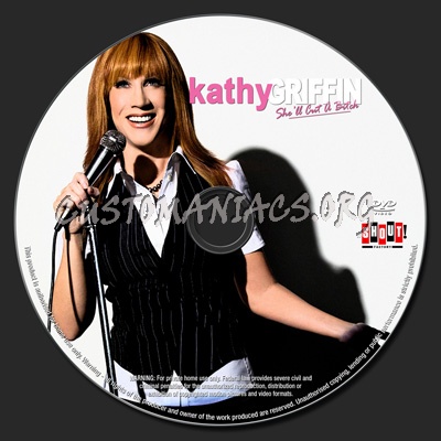 Kathy Griffin She'll Cut a Bitch dvd label