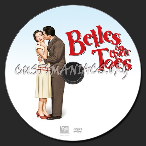 Belles on Their Toes dvd label